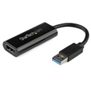 Startech.com Adaptador de Video USB 3.0 Macho - HDMI Hembra, Negro