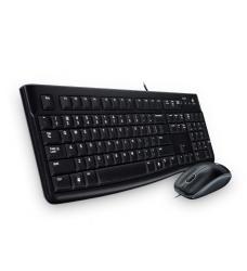 [920-00442] Kit Logitech teclado y mouse mk120 alámbrico usb